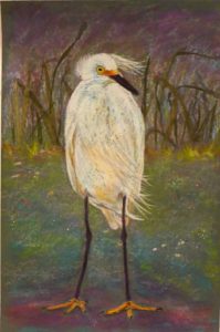 Egret Painting