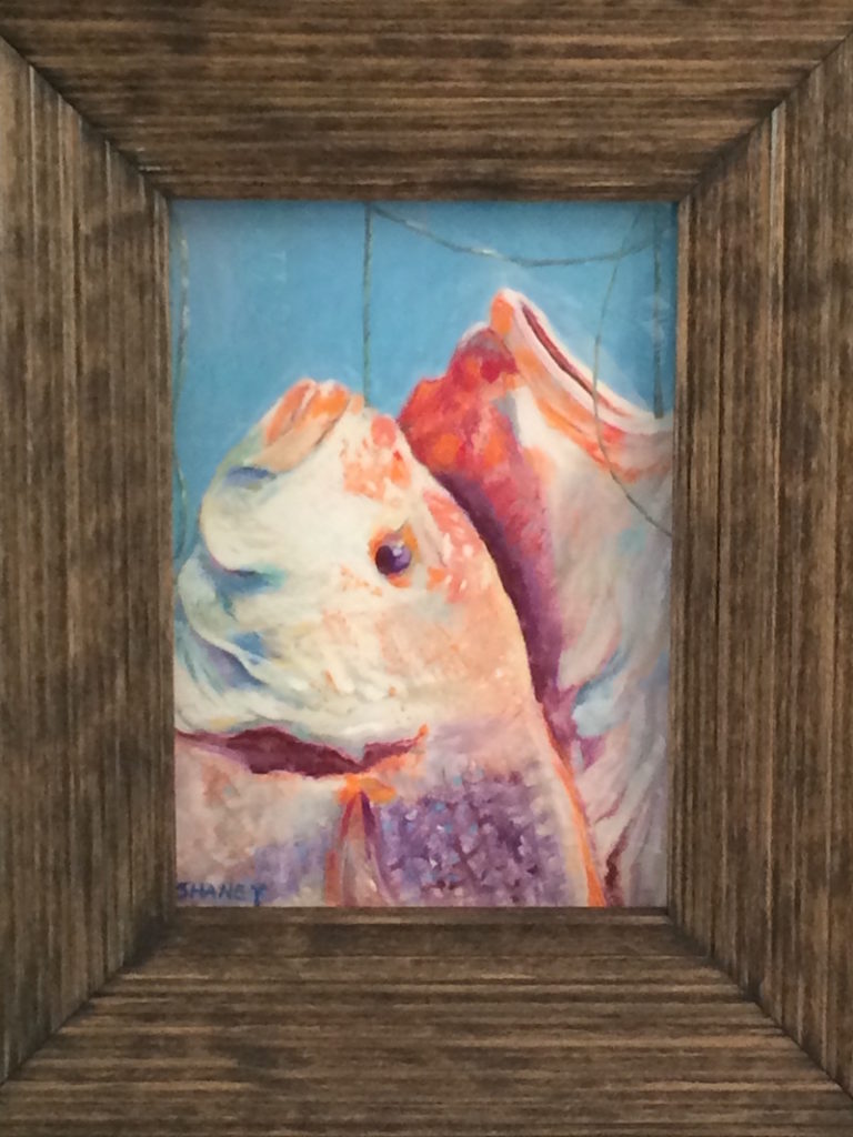 Fish Pastel Painting