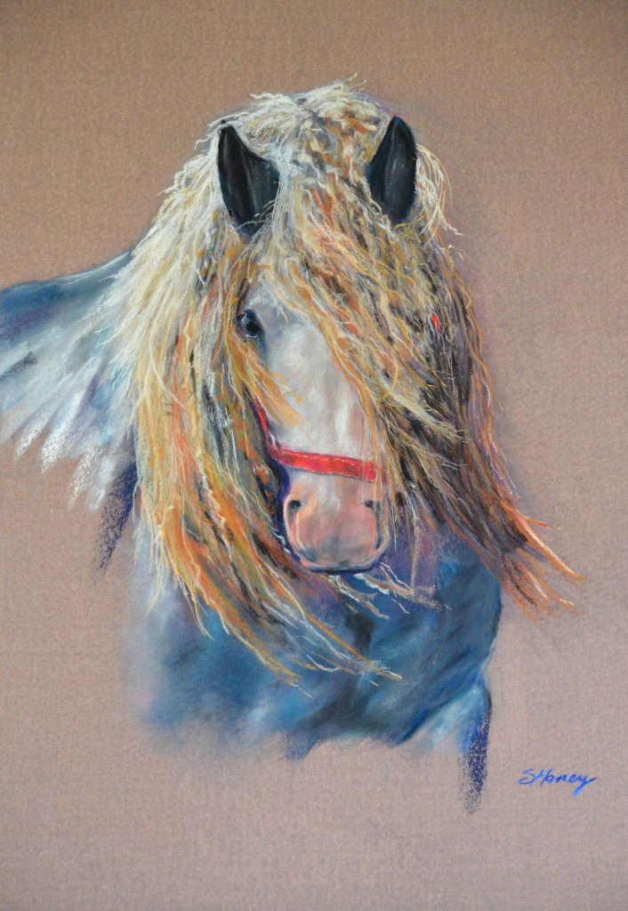 Horse fine art painting