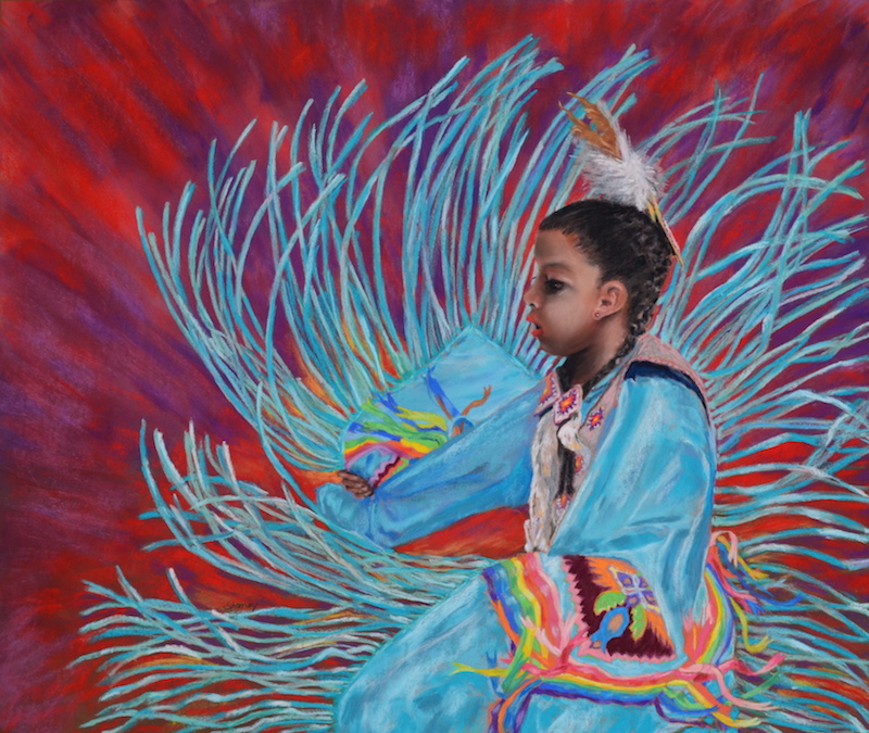 Native American Artwork Pow Wow Dancer