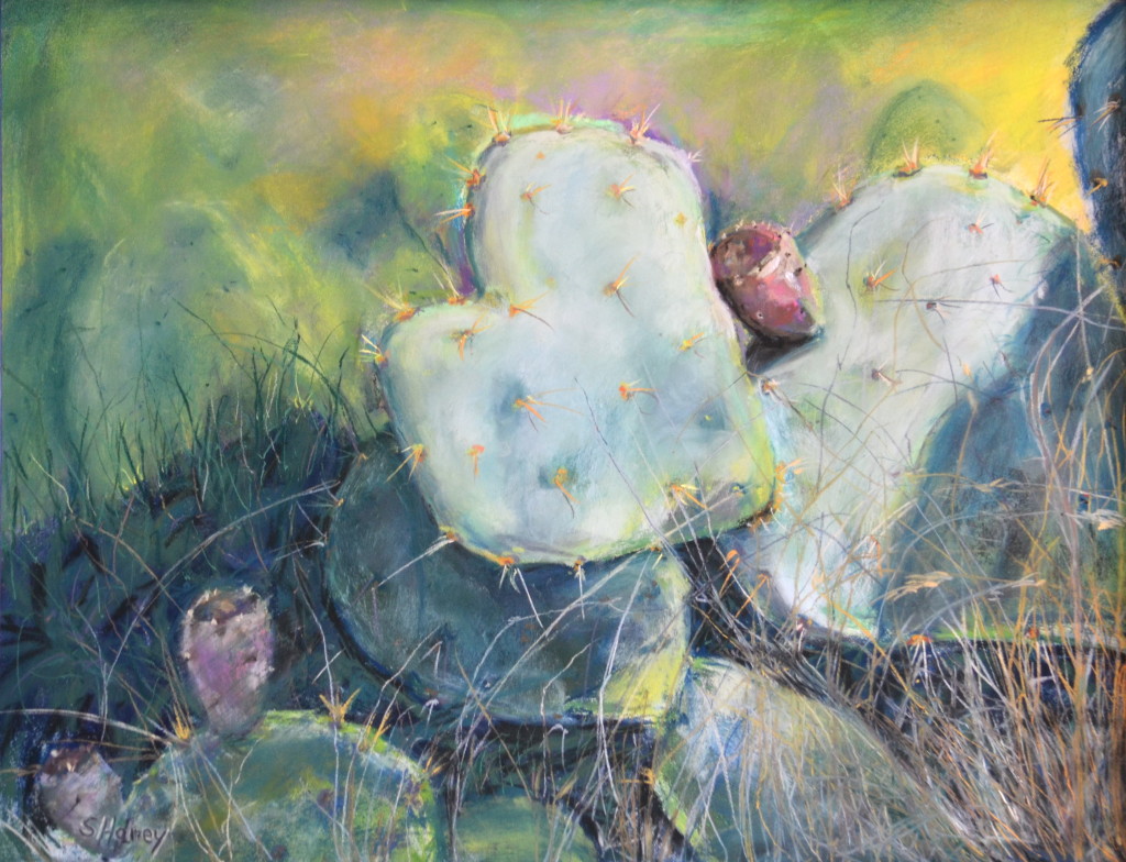 Prickly Pear Painting