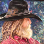 Texas Cowboy painting